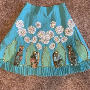 Anthropologie Basil & Maude size 6 Skirt